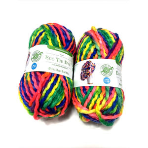 Loops & Threads Yarn Eco Tie Dye "Out of Sight Shades" - 5.2 oz - LOT of 2